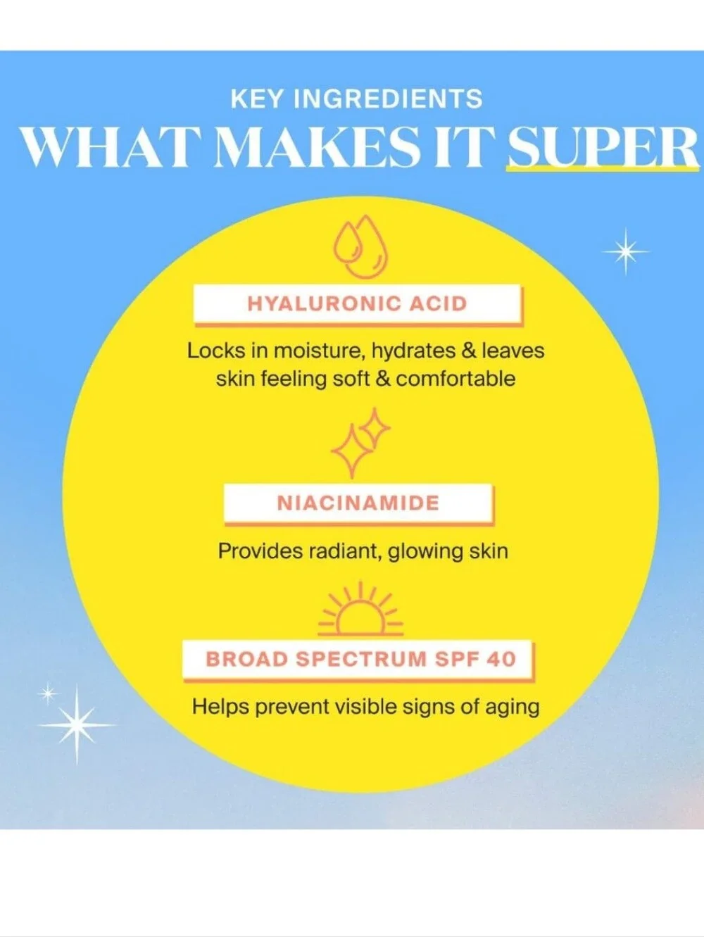 Supergoop! Glow Screen Golden Hour SPF 40 Sunscreen